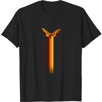 Mothra Stripes - Kerzilla - Men's T-Shirt — Mens T Shirts