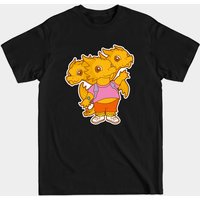 Ghidorah The Explorer Men's Black T-Shirt — Mens T Shirts