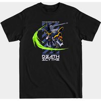 Gundam Deathscythe Men's T-Shirt in Black — Mens T Shirts
