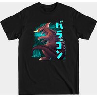 T-shirt pour hommes Baragon - Kaiju en noir — T-shirts pour hommes