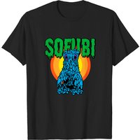 T-shirt pour hommes Sofubi Kaiju en noir