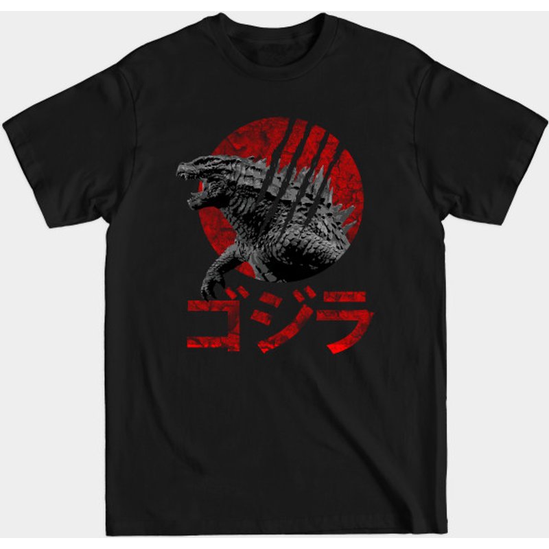 T-shirt pour hommes Kaiju en noir — T-shirts pour hommes