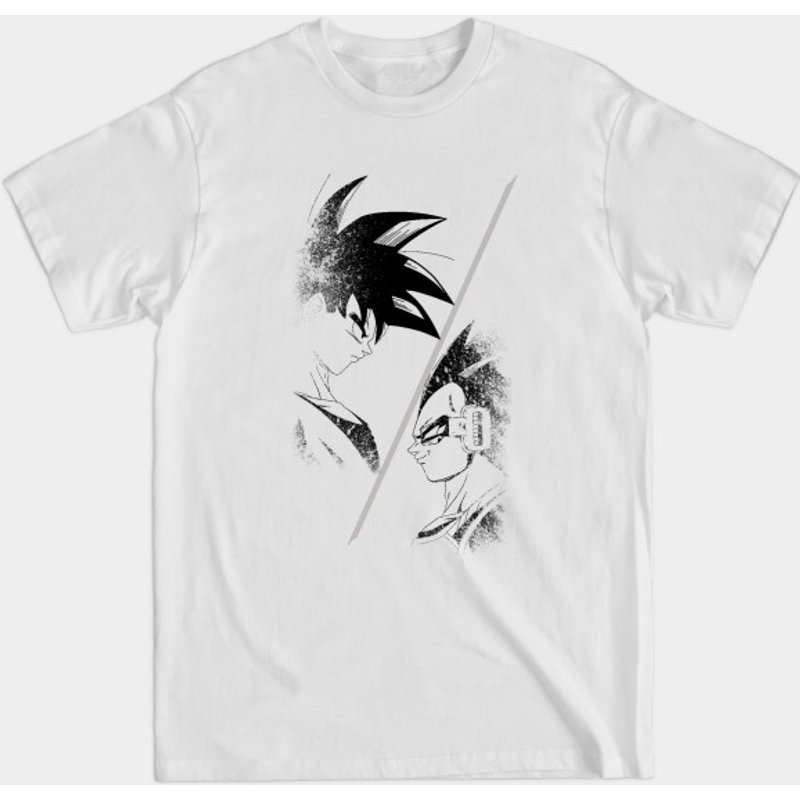 Goku vs Vegeta - DBZ - T-shirt pour hommes — T-shirts pour hommes