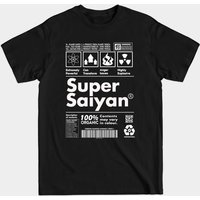 Super Saiyan Label - T-shirt Super Saiyan pour hommes — T-shirts pour hommes