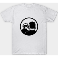Daft Punk Men's T-Shirt - Black