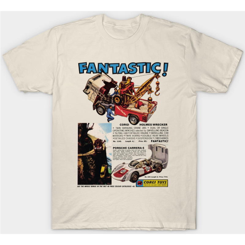 T-shirt pour hommes Corgi Holmes Wrecker vintage 1967 — T-shirts pour hommes