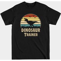 Dinosaur Trainer T-Shirts for Men in Black — Mens T Shirts