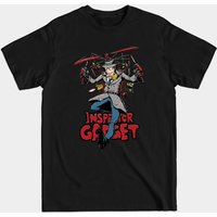 Inspector Gadget Men's Black T-Shirt — Mens T Shirts