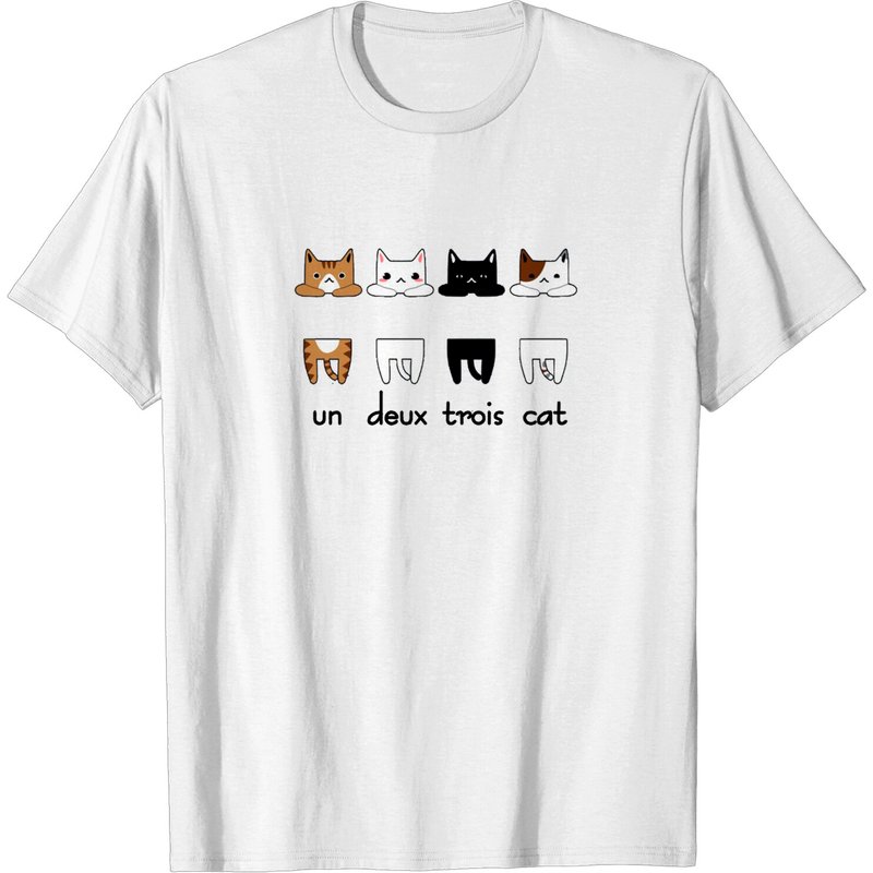 One Two Three Cats Men's T-Shirt — Mens T Shirts