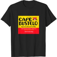 T-shirt Café Bustelo pour hommes en noir
