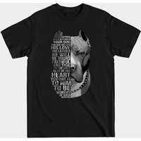 Putbull - T-shirt pour hommes Pitbull en noir