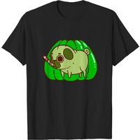 T-shirt Jello Puglie pour hommes - Chiens en noir