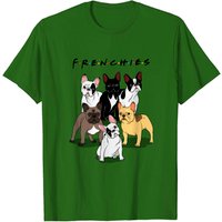 Frenchies Dog T-Shirt for Men in Royal Blue — Mens T Shirts