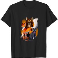 T-shirt Bad Kitty Warrior Cats pour hommes