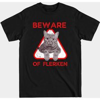 T-shirt Homme Beware Of Flerken Funny Cat