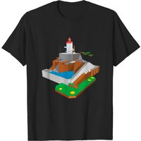 Whomp Fortress - Mario Men's T-Shirt — Mens T Shirts
