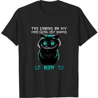 Le T-Shirt Chat Halloween : La Chaîne De Mon Humeur Vient De Casser