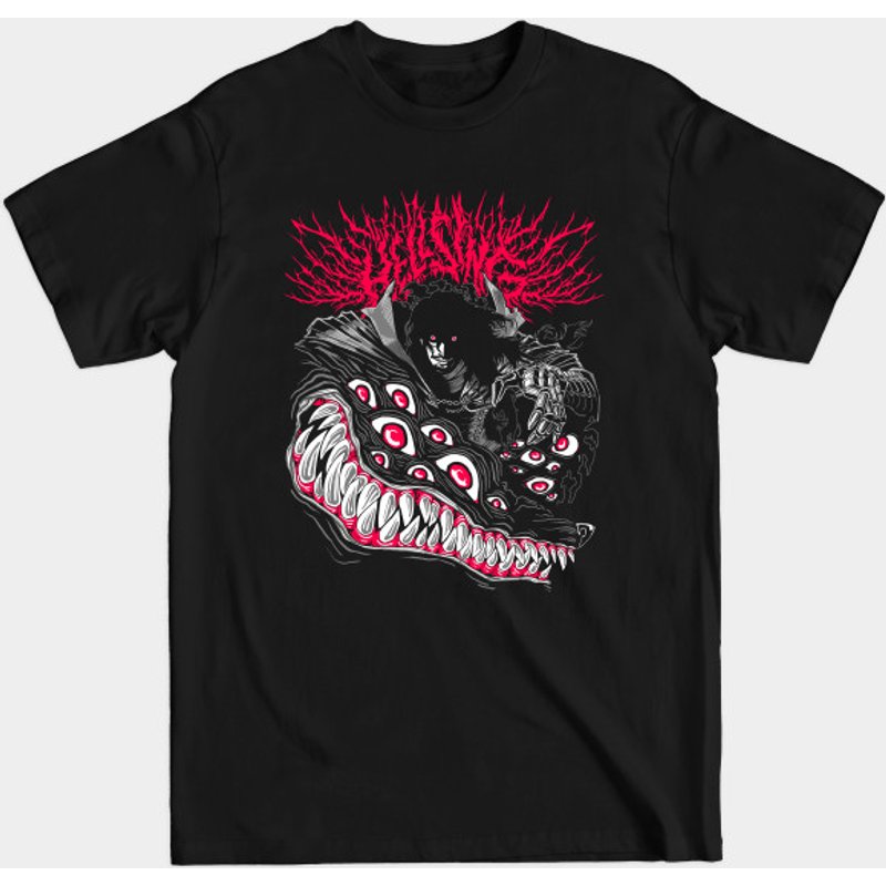 Hellsing Metal T-Shirt for Men - Black — Mens T Shirts