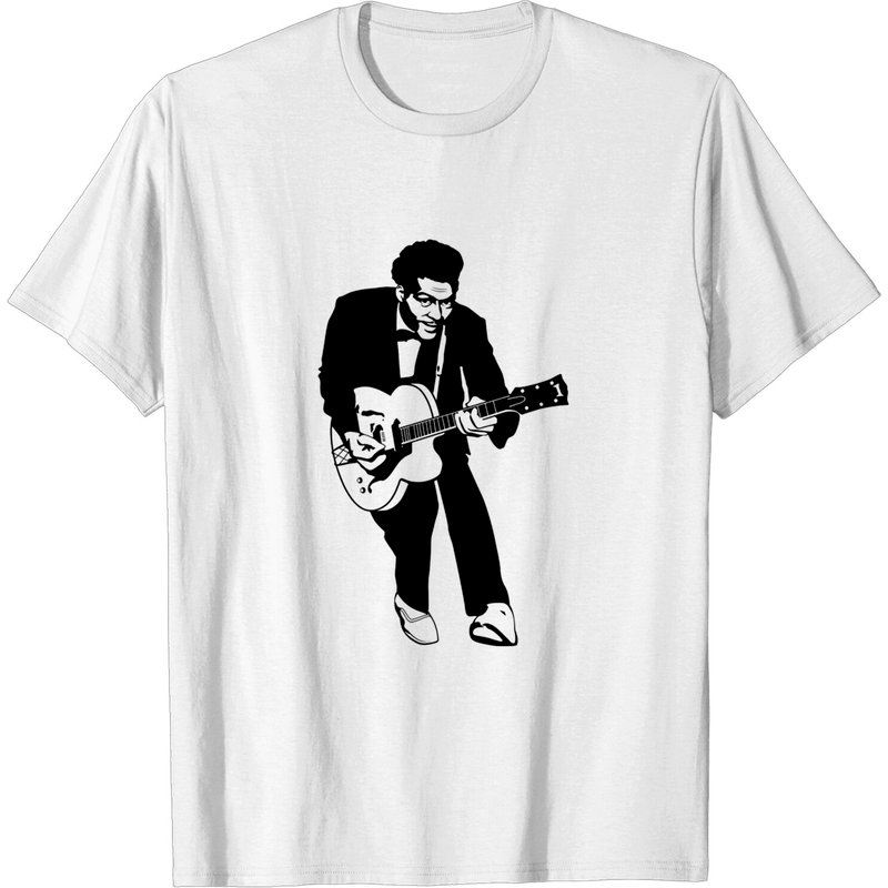 T-shirt pour hommes Chuck Berry en royal