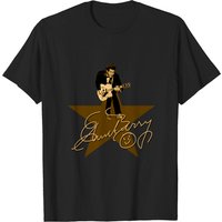 T-shirt pour hommes Chuck Berry Signature en noir