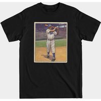 Jackie Robinson 1950 Bowman Men's T-Shirt — Mens T Shirts
