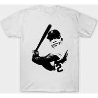 Jackie Robinson Pop Art Portrait Men's T-Shirt