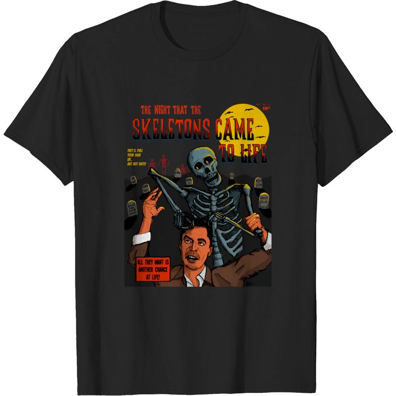 The Night The Skeletons Came To Life T-Shirt for Men