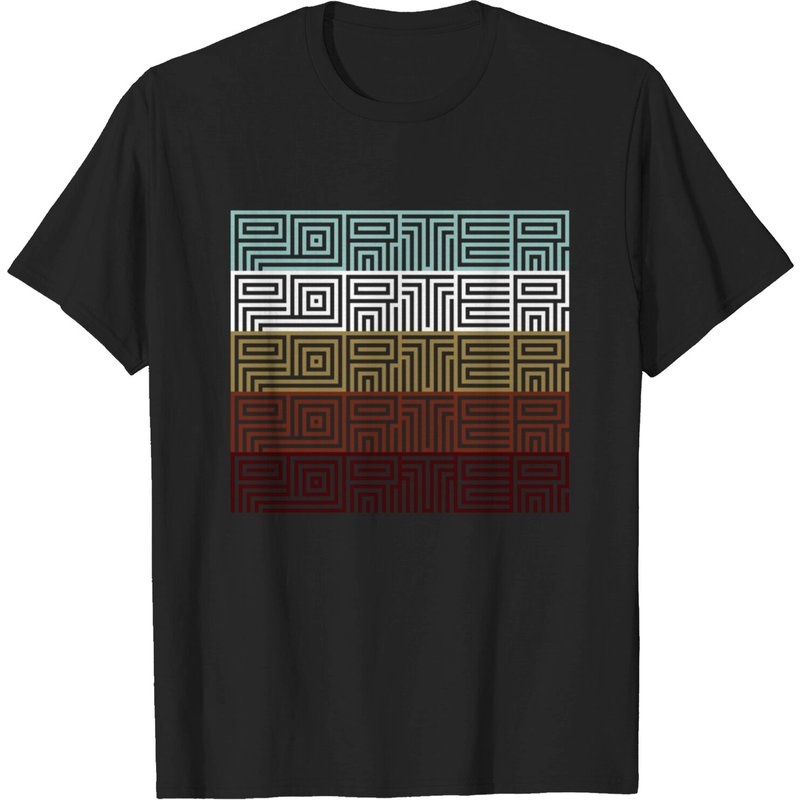 T-shirt pour hommes Porter en noir — T-shirts pour hommes