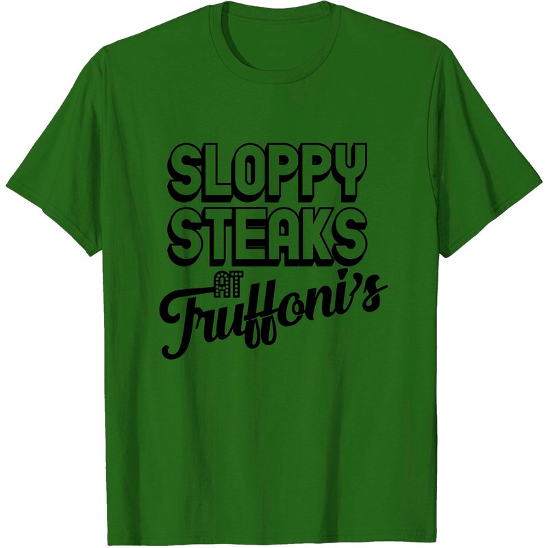 Sloppy Steaks - I Think You Should Leave Men's T-Shirt — Mens T Shirts