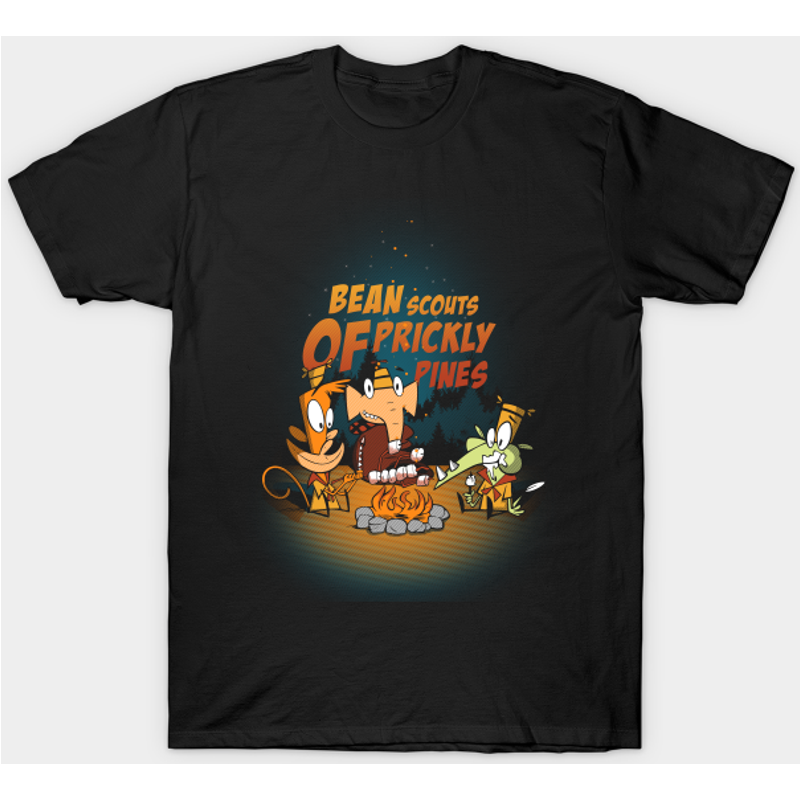 T-shirt pour hommes Bean Scouts Of Prickly Pines - Camp Lazlo — T-shirts pour hommes