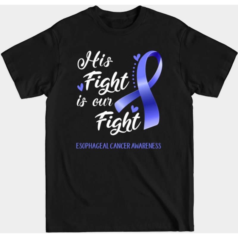 Esophageal Cancer Awareness Support T-Shirt for Men — Mens T Shirts