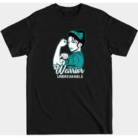 Unbreakable Ovarian Cancer Warrior Men's T-Shirt
