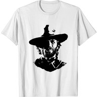 T-shirt pour hommes Portrait de Clint Eastwood — T-shirts pour hommes