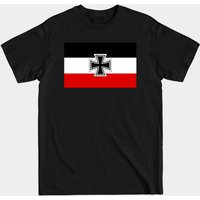 T-shirt pour hommes avec drapeau de l'Empire allemand — T-shirts pour hommes
