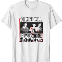 Bikini Kill Men's T-Shirt in Ash — Mens T Shirts