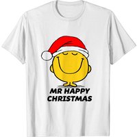 Mr Happy Christmas T-Shirt for Men
