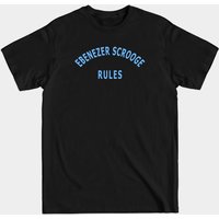 Ebenezer Scrooge Rules T-Shirt for Men - Charles Dickens Gift