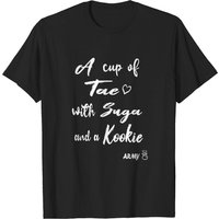 BTS A Cup Of Tae Avec Suga Et Un Kookie - T-Shirt Pour Hommes