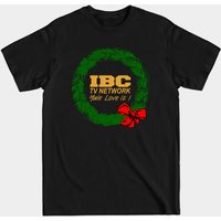 T-shirt IBC TV Network Scrooged pour hommes