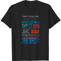Choses que j'ai apprises de Matilda le Musical - T-shirt pour hommes