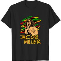 Jacob M - Jacob Miller T-shirt pour hommes noir — T-shirts pour hommes