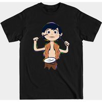 T-shirt pour hommes The Little Drummer Boy en noir