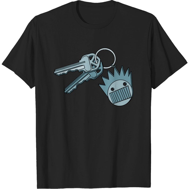 T-shirt Ween Boognish Keys pour hommes - Noir — T-shirts pour hommes
