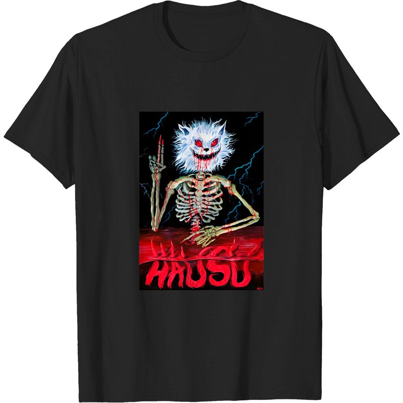 T-shirt House Painting (Hausu) - Film pour hommes en noir — T-shirts pour hommes