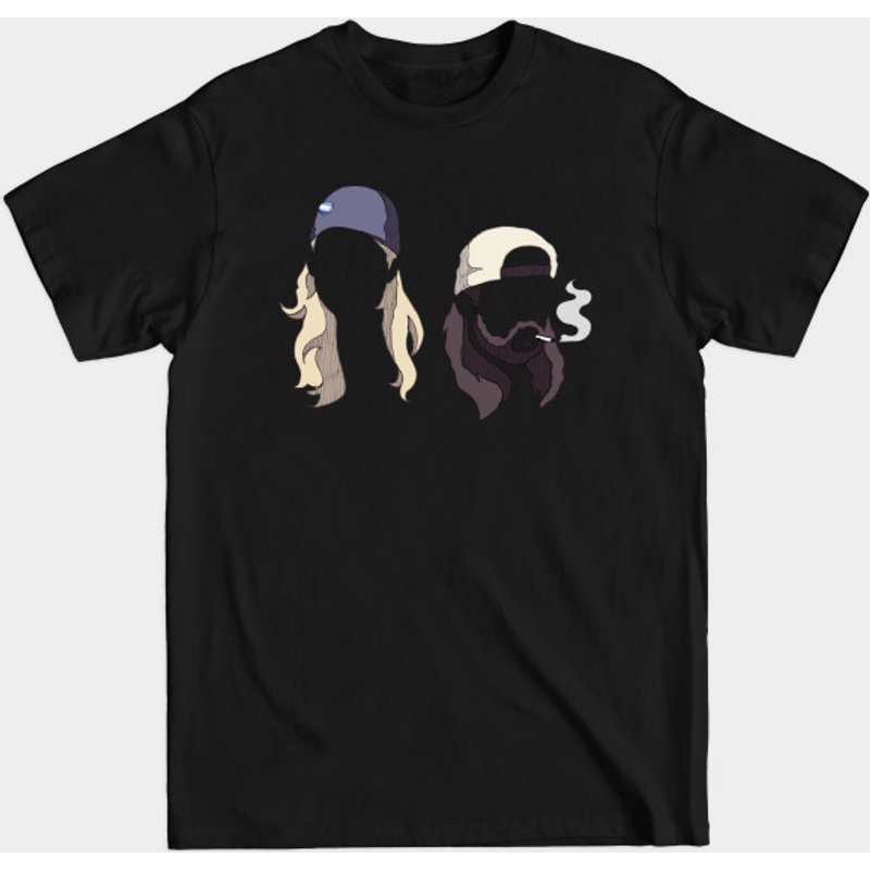 Jay & Silent Bob T-Shirt for Men - Black — Mens T Shirts