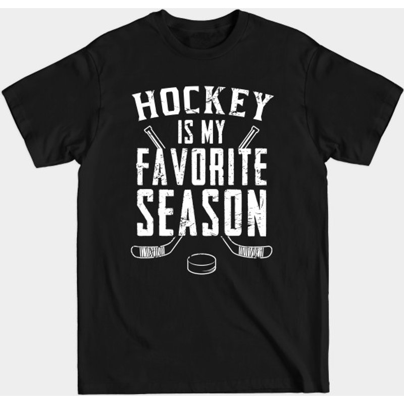 Hockey Is My Favorite Season Men's T-Shirt — Mens T Shirts