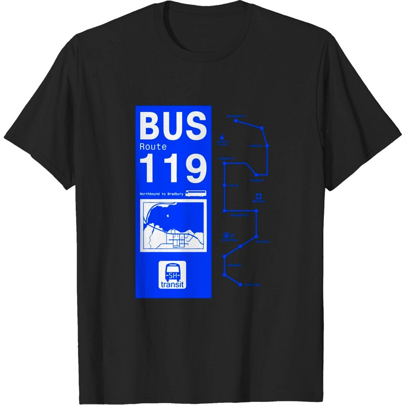 T-shirt pour hommes Bus Route: Silent Hill — T-shirts pour hommes