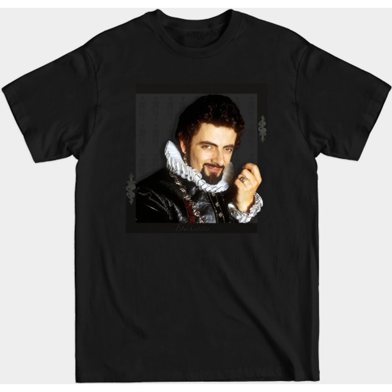 Blackadder Men's T-Shirt in Black