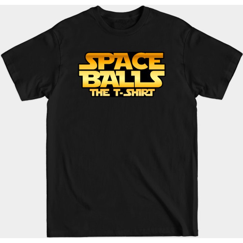 T-shirt Spaceballs pour hommes - Films des années 80 - Noir — T-shirts pour hommes