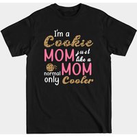 I'm A Cookie Mom T-Shirt for Men - Black